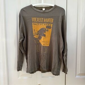 Jack & Jones Vintage Denim Shirt in Olive and Yellow